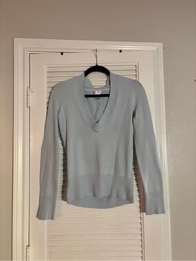 Old Navy Light Blue V-Neck Sweater